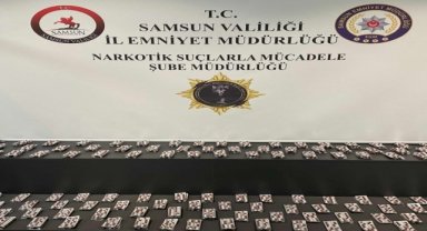 Samsun'da narkotik denetimlerinde 8 şüpheli yakalandı