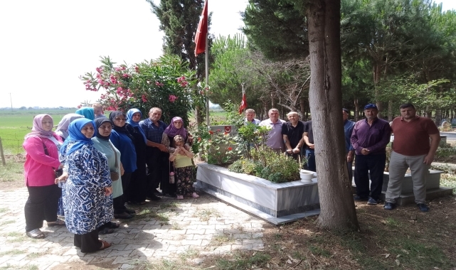 Samsun'da Şehit Halil Sert kabri başında anıldı