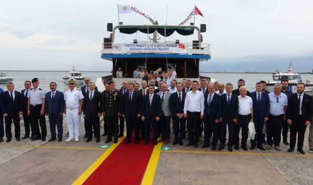 Samsun'da Denizcilik ve Kabotaj Bayramı kutlaması