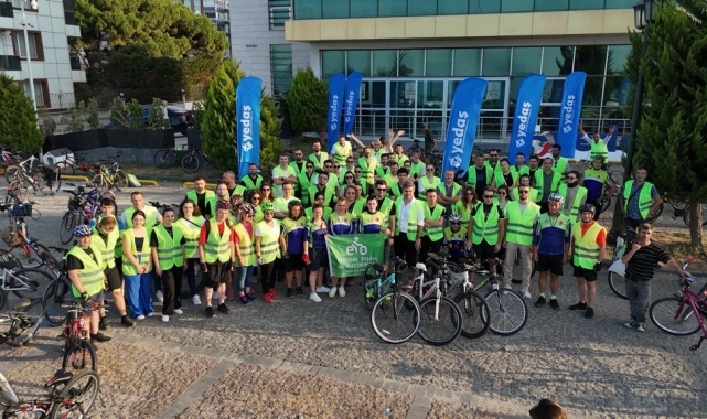 Samsun'da sürdürülebilir bir dünya için pedallar döndü
