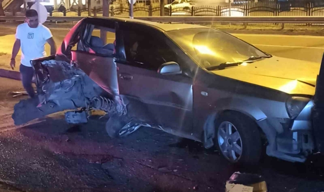 Samsun'da trafik kazası: 2 yaralı