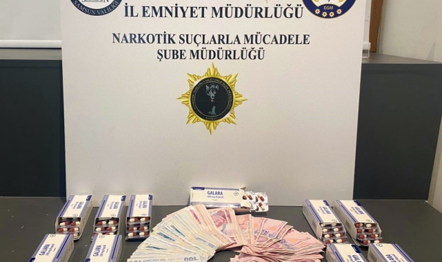 Samsun'da uyuşturucu operasyonu: 19 şahıs hakkında adli işlem