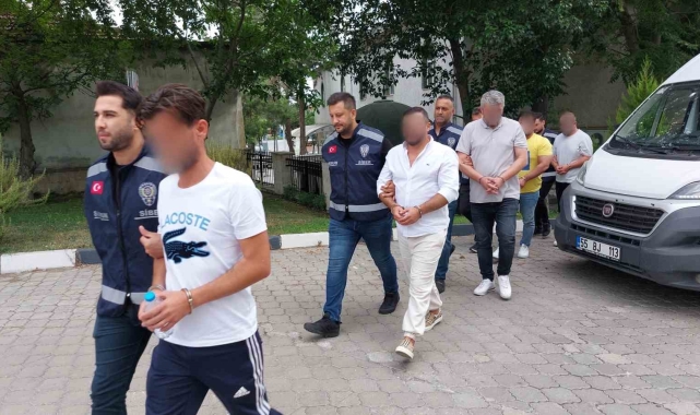 Samsun'da yasa dışı bahisten 5 kişi adliyeye sevk edildi