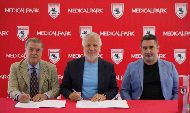 Samsunspor ile Medical Park Samsun Hastanesi sponsorluk anlaşması imzaladı
