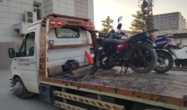 Şanlıurfa'da 3 çalıntı motosiklet ele geçirildi