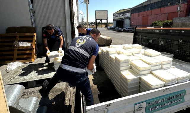 Şanlıurfa'da 8 ton bozuk peynir ve yumurta ele geçirildi