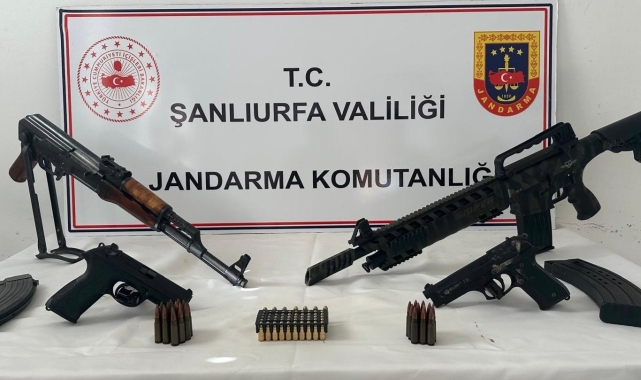 Şanlıurfa'da silah kaçakçılığı operasyonu: 1 gözaltı