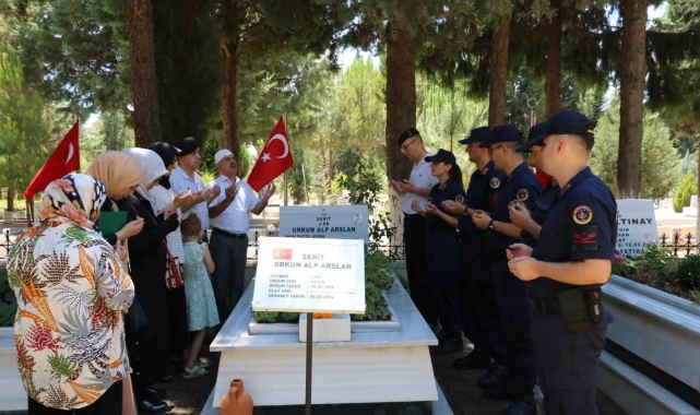 Şehit Jandarma Er Arslan, şehadet yıl dönümünde anıldı