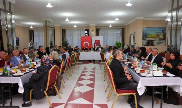 Şehit ve gazi aileleri onuruna yemek programı düzenlendi