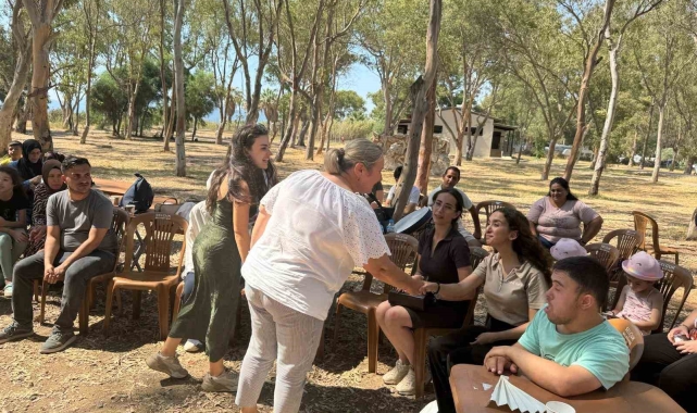 Selçuk ve Kemalpaşa'nın engelsiz çocukları Pamucak'ta buluştu