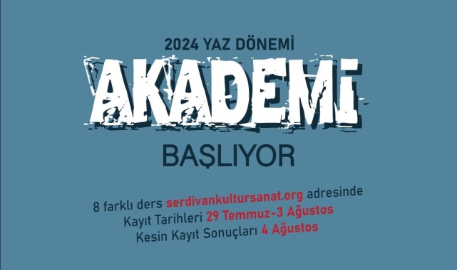 Serdivan Kültür Sanat'ta akademi başlıyor