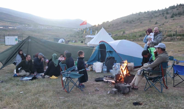 Sıcaktan bunalanlar yaylada