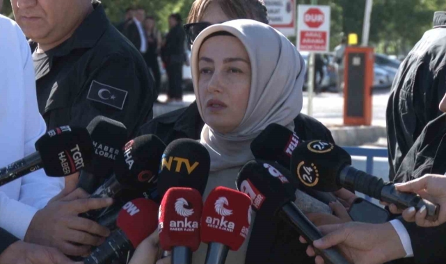 Sinan Ateş'in eşi Ayşe Ateş: "Hedefimize sadece suçlular var, adil bir şekilde yargılanmalarından başka talebimiz bulunmamaktadır"