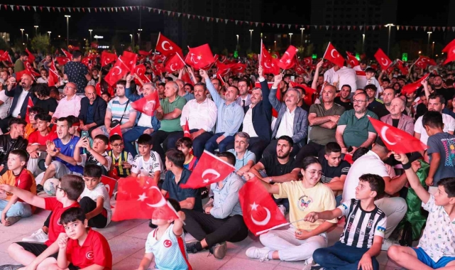 Sincan Park'ta milli coşku
