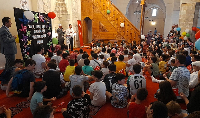 SİNOP’TA CAMİLER ÇOCUKLAR İLE ŞENLENDİ!