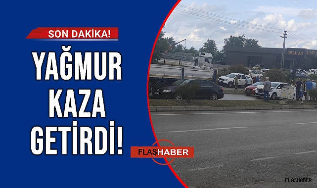 SİNOP'TA ZİNCİRLEME TRAFİK KAZASI!