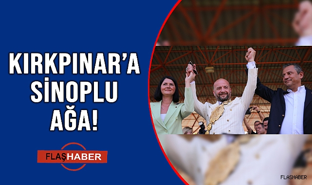 SİNOPLU İŞ İNSANI KIRKPINAR AĞASI OLDU!