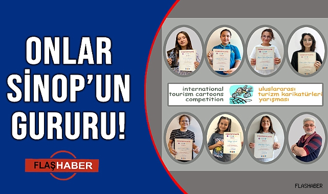 SİNOPLU KARİKATÜRİSTLER SERTİFİKALARINA KAVUŞTU!