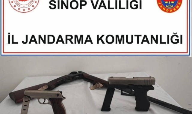 Sinop'ta havaya ateş açan şahıslara para cezası