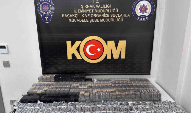 Şırnak'ta kaçakçılık ve asayiş operasyonlarında 41 kişiye işlem yapıldı