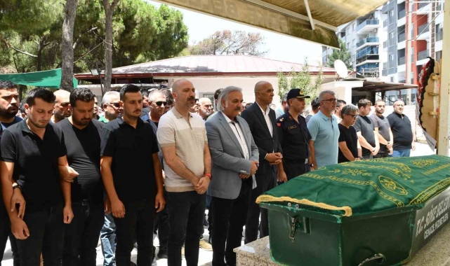 Söke'de yorgun kurşun kurbanı Pera bebek toprağa verildi