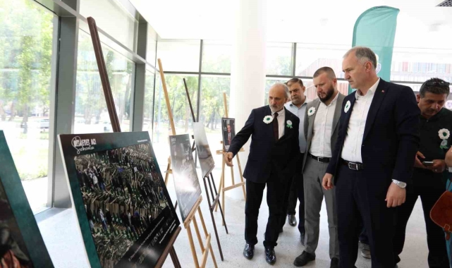 Srebrenitsa şehitleri İnegöl'de anıldı