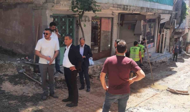 Tavşantepe Caddesi çalışmalarında son etaba geldi