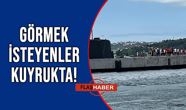 TCG PREVEZE DENİZALTISINA YOĞUN İLGİ!