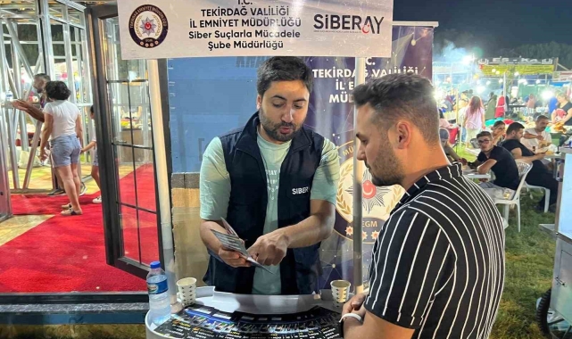 Tekirdağ Emniyeti, 9 bin kişiye SİBERAY'ı anlattı