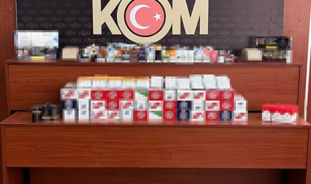 Tekirdağ'da kaçak sigara operasyonu