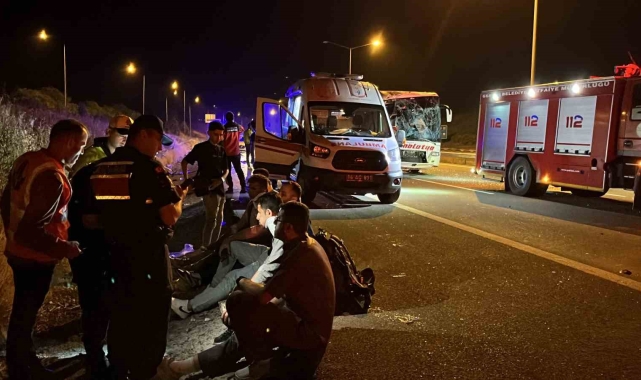 TEM'in Bolu geçişinde 2 yolcu otobüsü çarpıştı: 15 yaralı