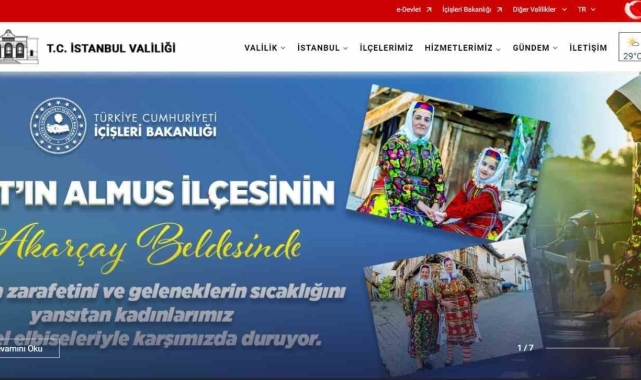 Tokatlı kadınlar 81 il valiliği ve 922 ilçe kaymakamlığı sitelerinde yer aldı