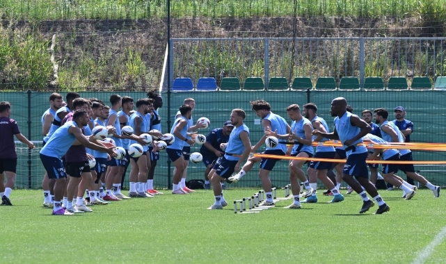 Trabzonspor, Macaristan'da hazırlıklarını sürdürüyor