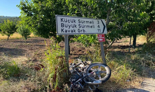 Trafik kazasında ağır yaralanan motosiklet sürücüsü yaşam mücadelesini kaybetti