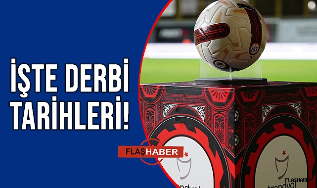 TRENDYOL SÜPER LİG’DE 2024-2025 SEZONU FİKSTÜRÜ BELLİ OLDU!