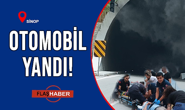 TÜNELDE TRAFİK KAZASI!