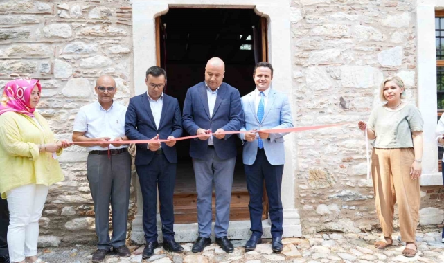 "Türkiye Yüzyılının Kahramanları'nın resmileri Yatağan Stratonikeia Antik Kenti'nde sergilendi