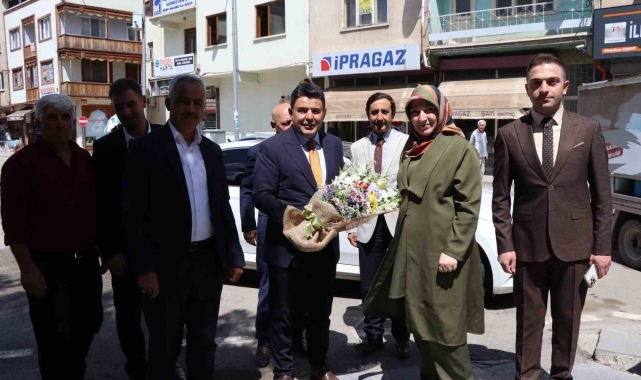 Ulaştırma ve Altyapı Bakanlığı Yardımcısı Boyraz&#039;dan Oltululara istasyon müjdesi