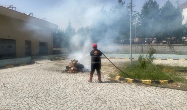 Ulukışla'da HAP Tatbikatı Yapıldı