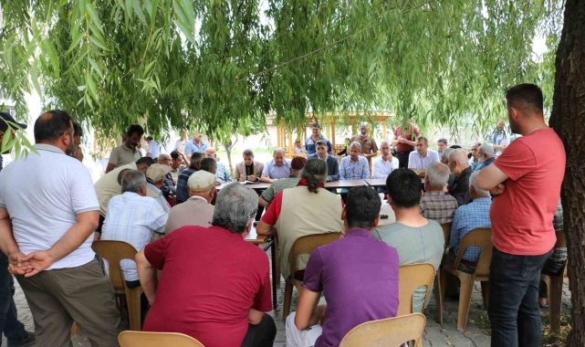 Uluköy çiftçisine bilgilendirme toplantısı yapıldı
