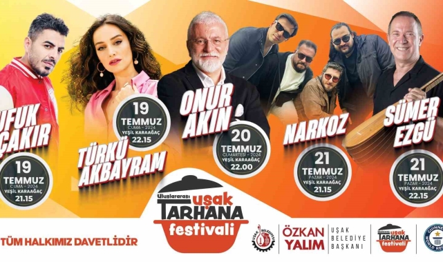 Uluslararası Uşak Tarhana Festivali için geri sayım başladı
