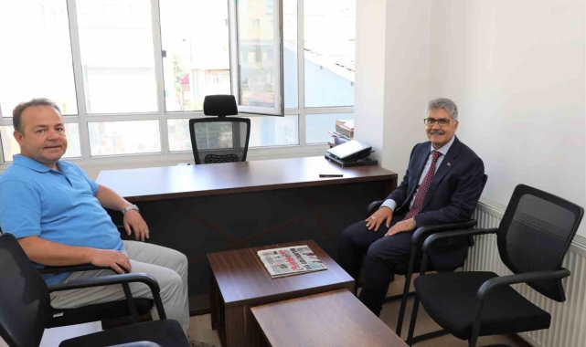 Vali Çelik'ten basın mensuplarına ziyaret