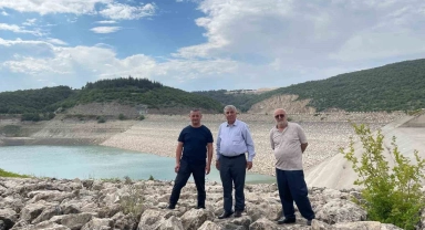 Vezirköprü Sulama Barajı'nda 'kuraklık' alarmı