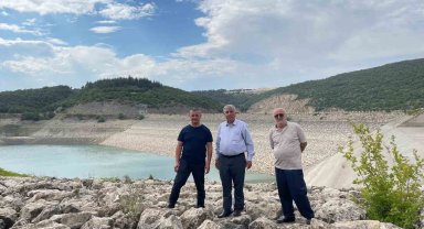 Vezirköprü Sulama Barajı'nda 'kuraklık' alarmı