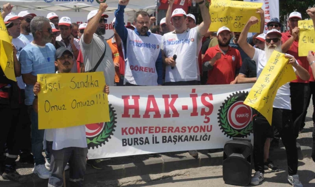 Yalova Belediyesi'nde işten çıkarılan 86 işçi için greve gidildi