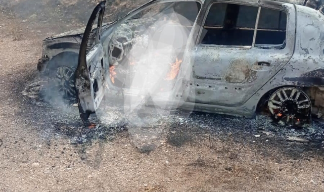 Yanan araçta bulunan kişi yaşamını yitirdi