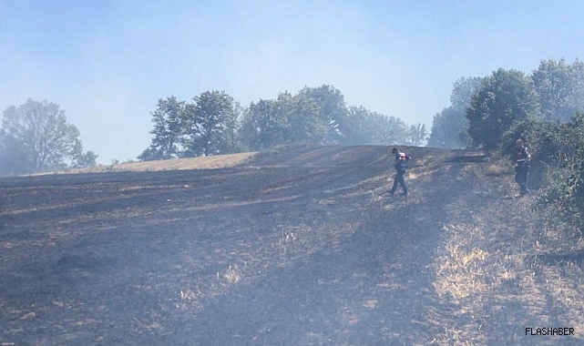 YANGIN KOMŞU KÖYE SIÇRADI!