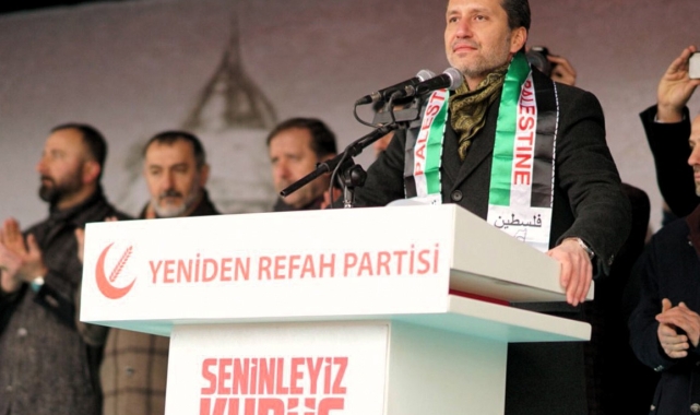 Yeniden Refah Partisi lideri Erbakan'dan İsmail Haniye'nin oğluna taziye telefonu