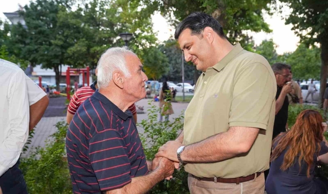 Yılmaz, ilk çay bahçesini hizmete açtı
