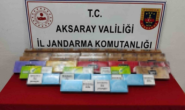 Yolcu otobüsünden kaçak sigara çıktı: 1 gözaltı
